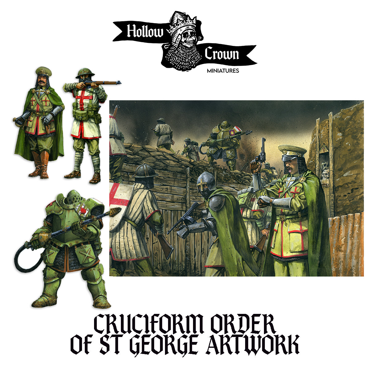 Cruciform Order of St George Artwork