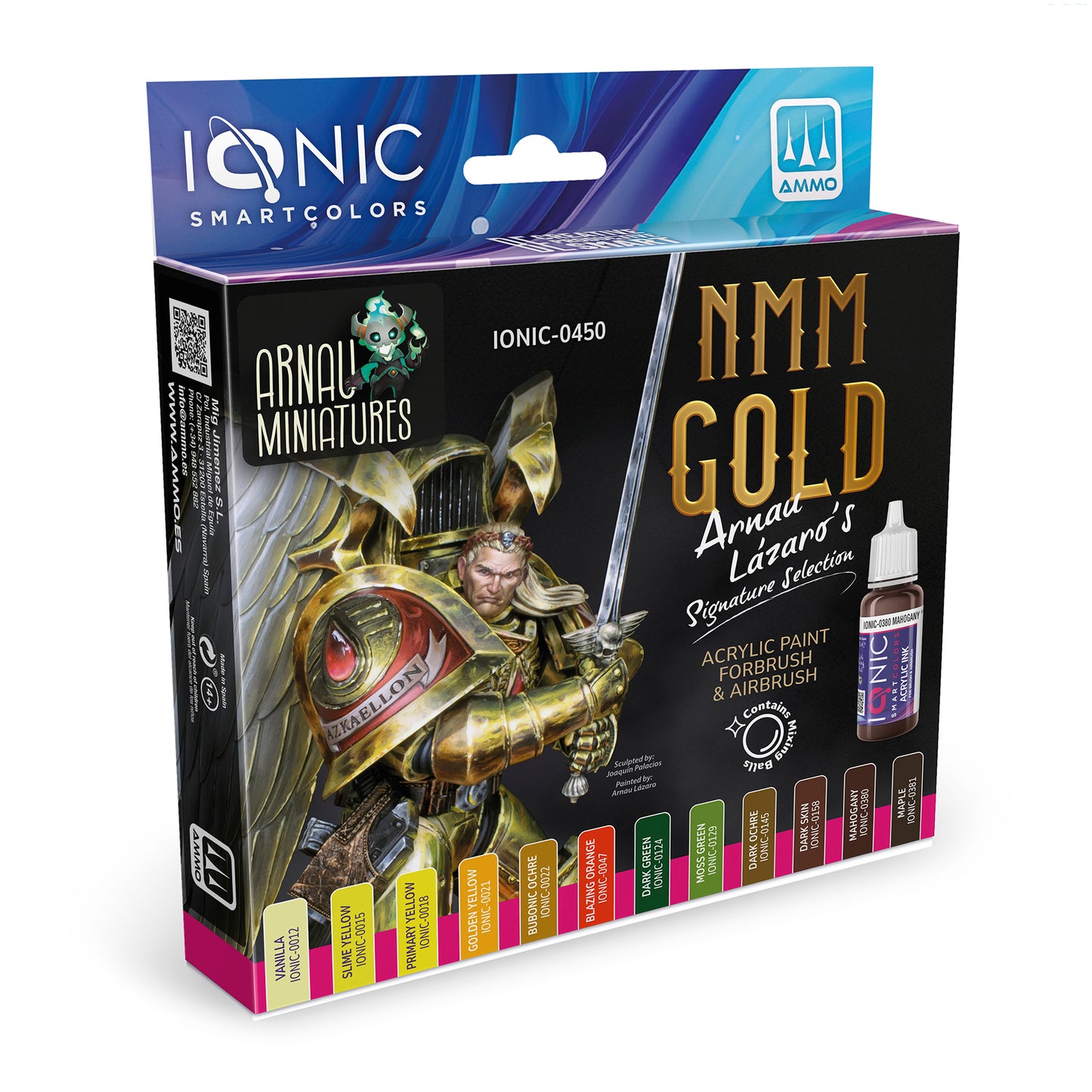Ionic Smart Colors - NMM Gold Arnau Lazaro's Signature Selection