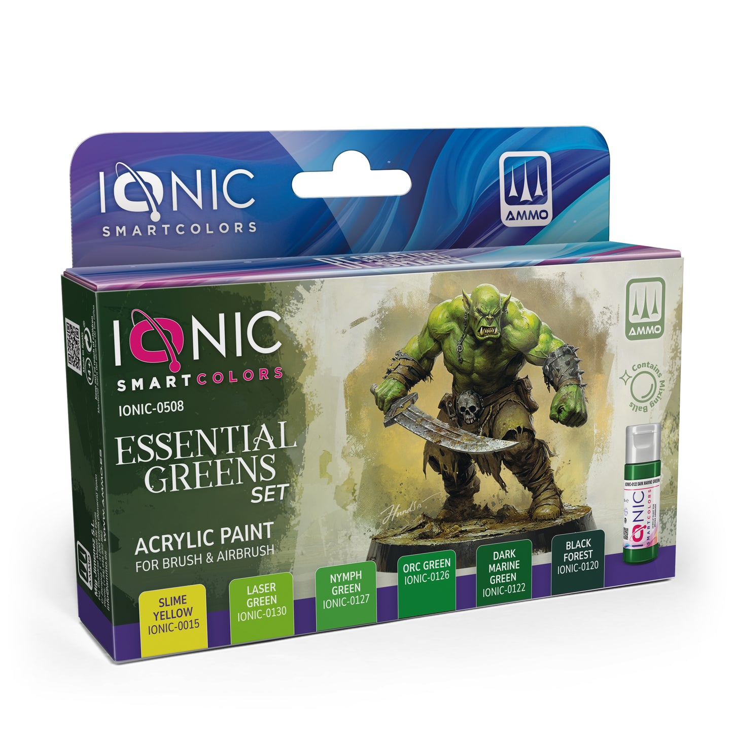 Ionic Smart Colors - Essential Greens Set
