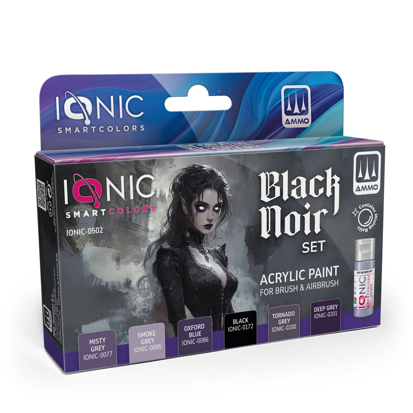 Ionic Smart Colors -  Essential Black Tones Set