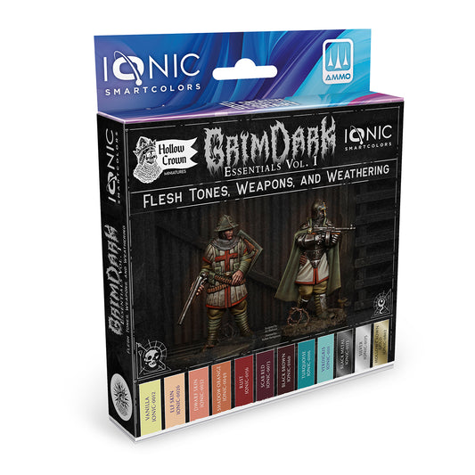 Ionic Grimdark - Essentials Vol. 1 - Fleshtones, Weapons & Weathering