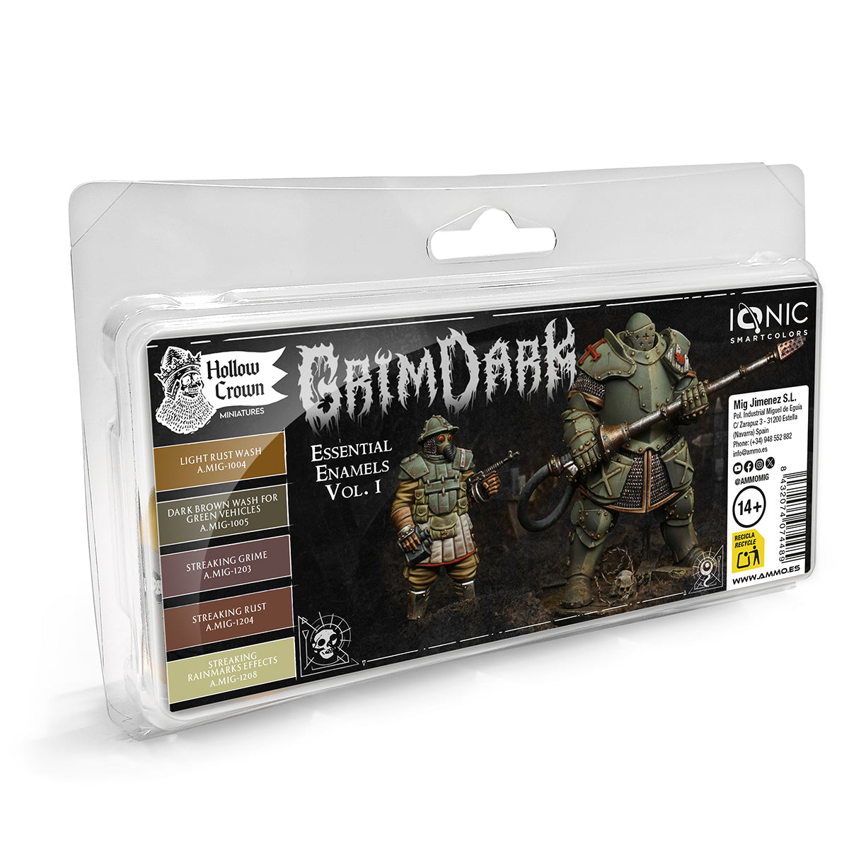 Ionic Grimdark Essential Enamels Vol. 1